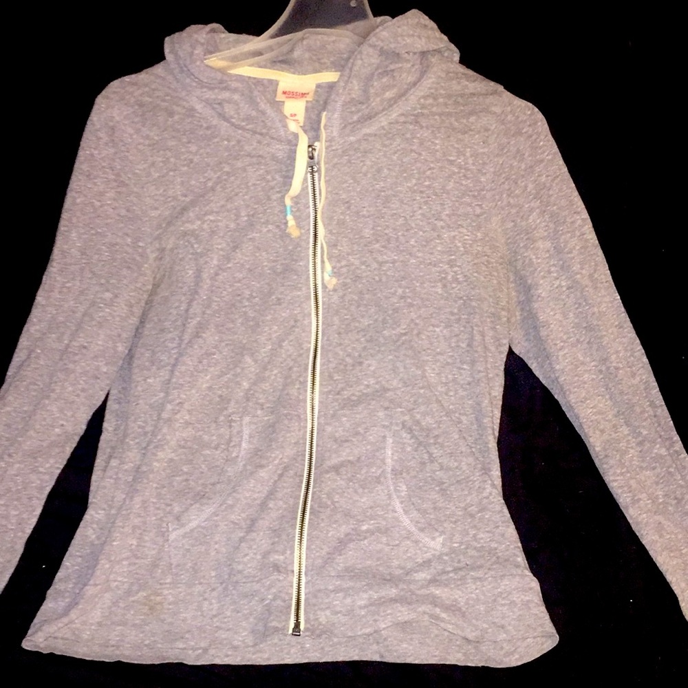 Womans zip up sweatshirt